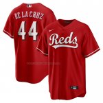 Camiseta Beisbol Hombre Cincinnati Reds Elly De La Cruz Big Tall Alterno Replica Rojo Camiseta Beisbol Hombre Cincinnati Reds Elly De La Cruz Big Tall Alterno Replica Rojo