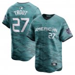 Camiseta Beisbol Hombre Mike Trout All Star 2023 Verde