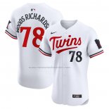 Camiseta Beisbol Hombre Minnesota Twins Simeon Woods Richardson Primera Elite Blanco