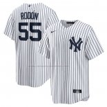 Camiseta Beisbol Hombre New York Yankees Carlos Rodon Primera Blanco