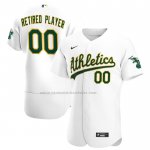 Camiseta Beisbol Hombre Oakland Athletics Pick A Player Retired Roster Primera Autentico Blanco Camiseta Beisbol Hombre Oakland Athletics Pick A Player Retired Roster Primera Autentico Blanco