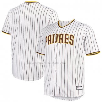 Camiseta Beisbol Hombre San Diego Padres Big & Tall Primera Replica Blanco