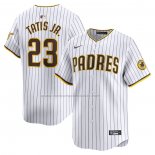 Camiseta Beisbol Hombre San Diego Padres Fernando Tatis Jr. Primera Limited Blanco