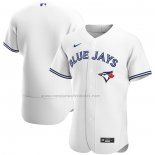 Camiseta Beisbol Hombre Toronto Blue Jays Primera Autentico Blanco