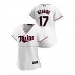 Camiseta Beisbol Mujer Minnesota Twins Jose Berrios Replica Primera 2020 Blanco
