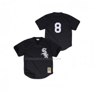 Camiseta Beisbol Nino Chicago White Sox Bo Jackson Cooperstown Collection Mesh Batting Practice Negro