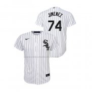 Camiseta Beisbol Nino Chicago White Sox Eloy Jimenez Replica Primera Blanco