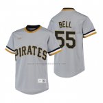 Camiseta Beisbol Nino Pittsburgh Pirates Josh Bell Cooperstown Collection Road Gris Camiseta Beisbol Nino Pittsburgh Pirates Josh Bell Cooperstown Collection Road Gris