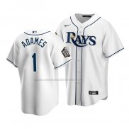Camiseta Beisbol Nino Tampa Bay Rays Willy Adames Primera Replica 2020 Blanco