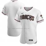 Camiseta Beisbol Hombre Arizona Diamondbacks Primera Autentico Blanco Camiseta Beisbol Hombre Arizona Diamondbacks Primera Autentico Blanco