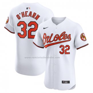 Camiseta Beisbol Hombre Baltimore Orioles Ryan O'Hearn Primera Elite Blanco