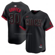 Camiseta Beisbol Hombre Cincinnati Reds Ken Griffey Jr. Mitchell & Ness Cooperstown Collection Mesh Batting Practice Rojo