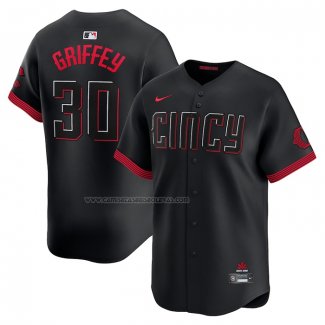 Camiseta Beisbol Hombre Cincinnati Reds Ken Griffey Jr. Mitchell & Ness Cooperstown Collection Mesh Batting Practice Rojo