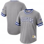 Camiseta Beisbol Hombre Los Angeles Dodgers Mitchell & Ness Cooperstown Collection Wild Pitch Gris