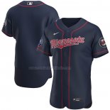 Camiseta Beisbol Hombre Minnesota Twins 60th Season Alterno Autentico Azul