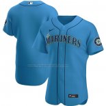 Camiseta Beisbol Hombre Seattle Mariners Alternate Autentico Azul