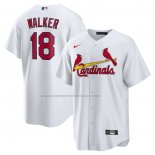 Camiseta Beisbol Hombre St. Louis Cardinals Jordan Walker Primera Replica Blanco