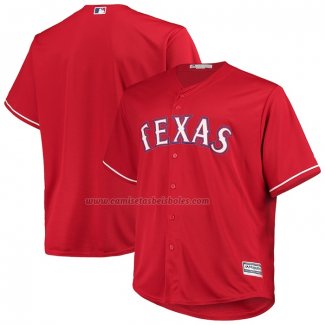 Camiseta Beisbol Hombre Texas Rangers Majestic Alterno Cool Base Rojo