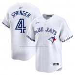 Camiseta Beisbol Hombre Toronto Blue Jays George Springer Home Limited Blanco