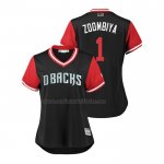 Camiseta Beisbol Mujer Arizona Diamondbacks Jarrod Dyson 2018 LLWS Players Weekend Zoombiya Negro Camiseta Beisbol Mujer Arizona Diamondbacks Jarrod Dyson 2018 LLWS Players Weekend Zoombiya Negro