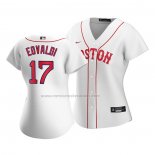 Camiseta Beisbol Mujer Boston Red Sox Nathan Eovaldi Replica 2021 Blanco