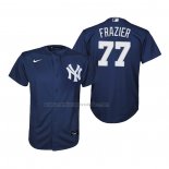 Camiseta Beisbol Nino New York Yankees Clint Frazier Replica Alterno Azul