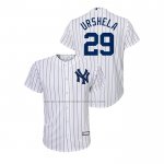 Camiseta Beisbol Nino New York Yankees Gio Urshela Cool Base Blanco