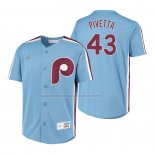 Camiseta Beisbol Nino Philadelphia Phillies Nick Pivetta Cooperstown Collection Road Azul