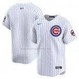Camiseta Beisbol Hombre Chicago Cubs Primera Limited Blanco