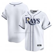 Camiseta Beisbol Hombre Tampa Bay Rays Primera Limited Blanco