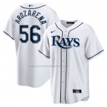 Camiseta Beisbol Hombre Tampa Bay Rays Randy Arozarena Replica Blanco