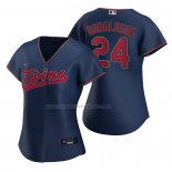 Camiseta Beisbol Mujer Minnesota Twins Josh Donaldson Replica Alterno Azul