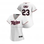Camiseta Beisbol Mujer Minnesota Twins Nelson Cruz Replica Primera 2020 Blanco