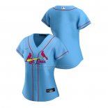 Camiseta Beisbol Mujer St. Louis Cardinals Replica Alterno 2020 Azul