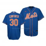 Camiseta Beisbol Nino New York Mets Michael Conforto Replica Cool Base Azul