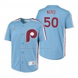 Camiseta Beisbol Nino Philadelphia Phillies Hector Neris Cooperstown Collection Road Azul