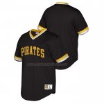 Camiseta Beisbol Nino Pittsburgh Pirates Cooperstown Collection Mesh Wordmark V-Neck Negro Camiseta Beisbol Nino Pittsburgh Pirates Cooperstown Collection Mesh Wordmark V-Neck Negro