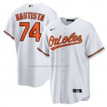 Camiseta Beisbol Hombre Baltimore Orioles Felix Bautista Replica Blanco