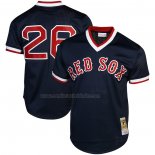 Camiseta Beisbol Hombre Boston Red Sox Wade Boggs Mitchell & Ness 1992 Autentico Cooperstown Collection Batting Practice Azul