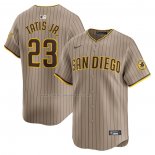 Camiseta Beisbol Hombre San Diego Padres Fernando Tatis Jr. Alterno Replica Blanco