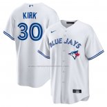 Camiseta Beisbol Hombre Toronto Blue Jays Alejandro Kirk Replica Blanco