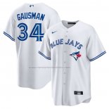 Camiseta Beisbol Hombre Toronto Blue Jays Kevin Gausman Primera Replica Blanco