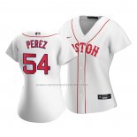 Camiseta Beisbol Mujer Boston Red Sox Martin Perez Replica 2021 Blanco