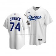 Camiseta Beisbol Nino Los Angeles Dodgers Kenley Jansen Primera Replica 2020 Blanco