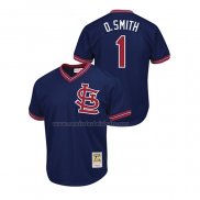 Camiseta Beisbol Nino St. Louis Cardinals Ozzie Smith Cooperstown Collection Mesh Batting Practice Azul