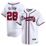 Camiseta Beisbol Hombre Atlanta Braves Matt Olson Primera Limited Blanco