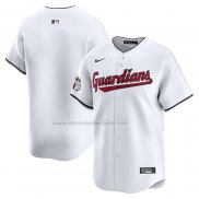 Camiseta Beisbol Hombre Cleveland Guardians Primera Limited Blanco