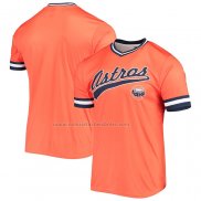 Camiseta Beisbol Hombre Houston Astros Cooperstown Collection V-Neck Naranja