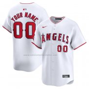 Camiseta Beisbol Hombre Los Angeles Angels Primera Limited Personalizada Blanco