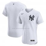 Camiseta Beisbol Hombre New York Yankees Primera Elite Blanco